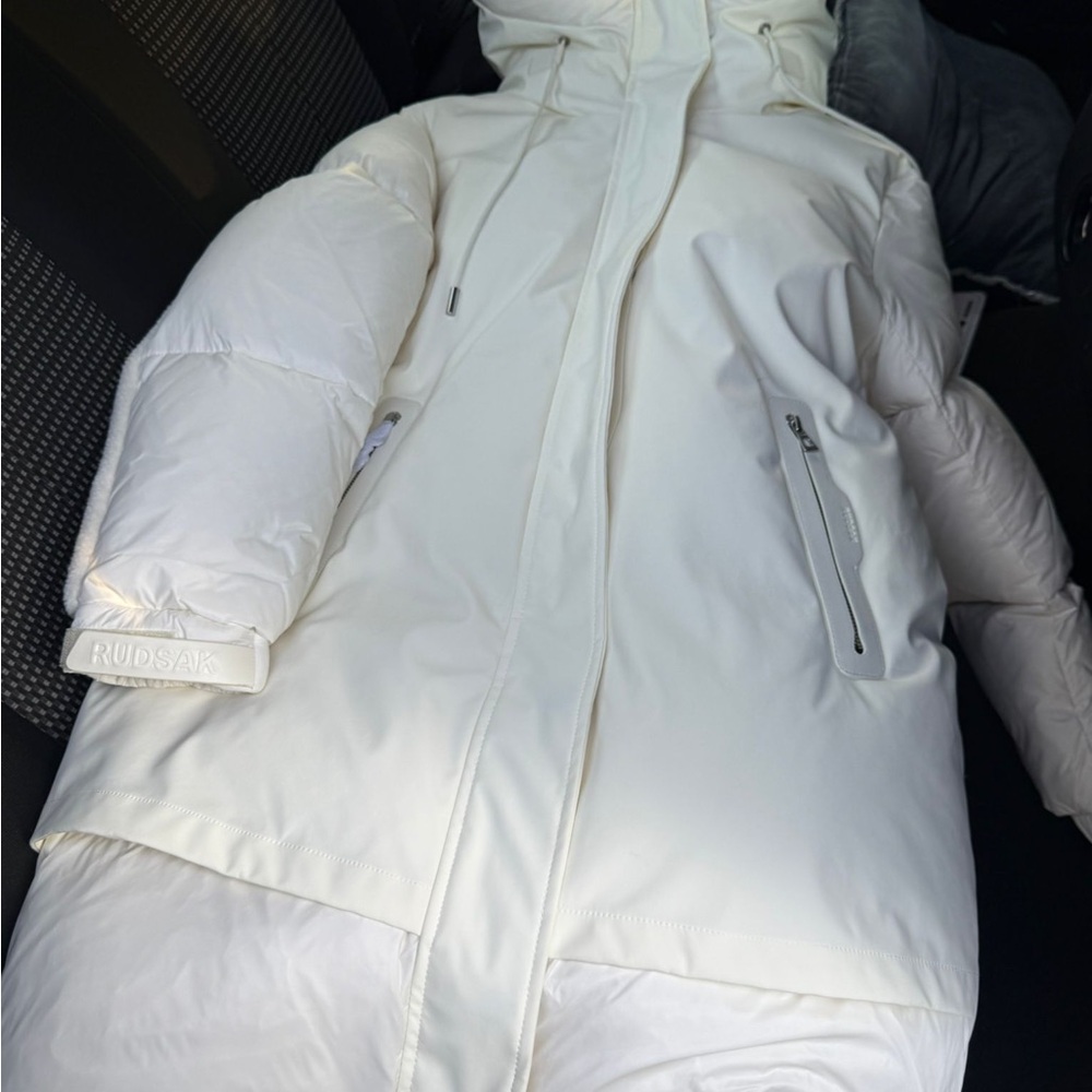 RUDSAK Women's Cream Puffer Jacket